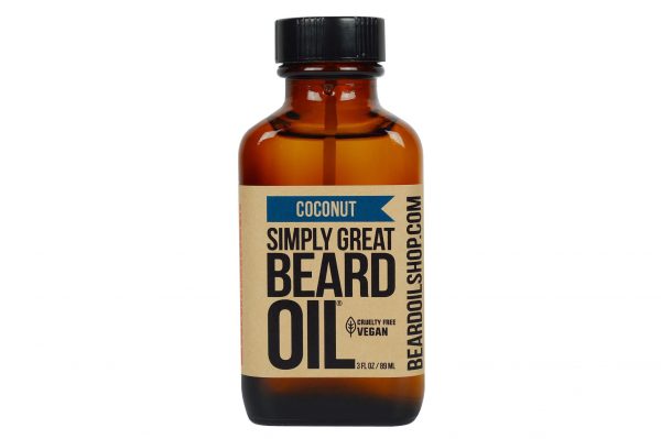 Coconut beard oil by bearded bastard.
